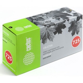 Лазерный картридж CACTUS CS-C725 (Cartridge 725) для Canon LBP 6000 i-Sensys, 6000b i-Sensys, 6020 i-Sensys, 6020b i-Sensys, 6030 i-Sensys, 6030b i-Sensys, 6030w i-Sensys; MF3010 i-Sensys, черный, 1 600 стр. Лазерный картридж CACTUS CS-C725 (Cartridge 725) для Canon LBP 6000 i-Sensys, 6000b i-Sensys, 6020 i-Sensys, 6020b i-Sensys, 6030 i-Sensys, 6030b i-Sensys, 6030w i-Sensys; MF3010 i-Sensys, черный, 1 600 стр.