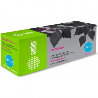 Лазерный картридж CACTUS CS-CB543A (HP 125A) для HP Color LaserJet CM1312, CM1312n, CM1312nfi, CP1210 series, CP1215, CP1217, CP1510 series, CP1514n, CP1515, CP1515n, CP1515nw, CP1518, CP1518ni, пурпурный, 1 400 стр. Лазерный картридж CACTUS CS-CB543A (HP 125A) для HP Color LaserJet CM1312, CM1312n, CM1312nfi, CP1210 series, CP1215, CP1217, CP1510 series, CP1514n, CP1515, CP1515n, CP1515nw, CP1518, CP1518ni, пурпурный, 1 400 стр.
