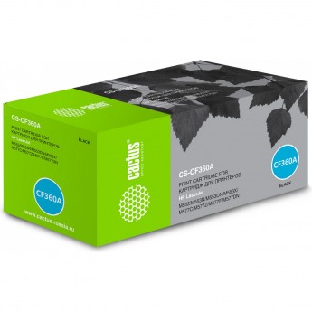 Лазерный картридж CACTUS CS-CF360A (HP 508A) для HP Color LaserJet M552dn Enterprise, M553 series, M553dn Enterprise, M553n Enterprise, M553x Enterprise, M577c Enterprise, M577dn Enterprise, M577f Enterprise, черный, 6 000 стр. Лазерный картридж CACTUS CS-CF360A (HP 508A) для HP Color LaserJet M552dn Enterprise, M553 series, M553dn Enterprise, M553n Enterprise, M553x Enterprise, M577c Enterprise, M577dn Enterprise, M577f Enterprise, черный, 6 000 стр.