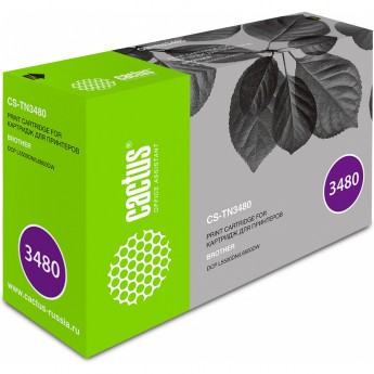Лазерный картридж CACTUS CS-TN3480 (TN-3480) для Brother DCP L5500dn, L6600dw; HL L5000d, L5100dn, L5100dnt, L5200dwt, L6250dn, L6300dw, L6400dwt; MFC L5700dn, L5750dw, L6800dw, L6900dw, черный, 8 000 стр. Лазерный картридж CACTUS CS-TN3480 (TN-3480) для Brother DCP L5500dn, L6600dw; HL L5000d, L5100dn, L5100dnt, L5200dwt, L6250dn, L6300dw, L6400dwt; MFC L5700dn, L5750dw, L6800dw, L6900dw, черный, 8 000 стр.