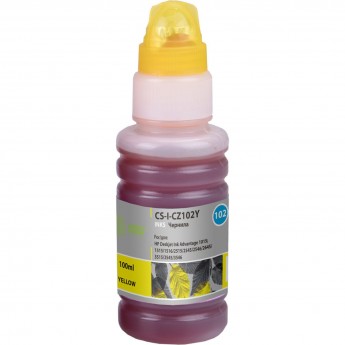 Чернила CACTUS CS-I-CZ102Y для HP Deskjet Ink Advantage 1015, 1515, 2515, 2545, желтый, 100 мл