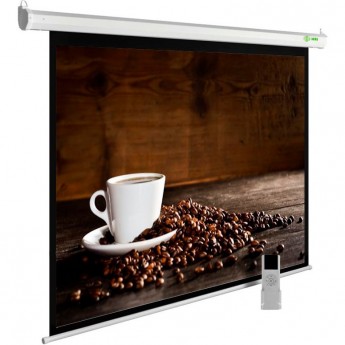 Экран CACTUS MOTOEXPERT CS-PSME-300x300-WT, 169", 1:1, настенно-потолочный, моторизованный привод, 300x300 см.