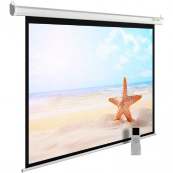 Экран CACTUS SILVERMOTOEXPERT CS-PSSME-280x175-WT, 131", 16:10, настенно-потолочный, светло-серый, моторизованный привод, 280x175 см.