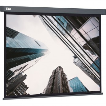 Экран CACTUS WALLSCREEN CS-PSW-183X244-SG, 4:3, настенно-потолочный, корпус серый, 183x244 см.