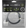 Кабель аудио-видео CACTUS CS-HDMI.1.4-1 HDMI (m)/HDMI (m) 1м позолоченные контакты, черный cs-hdmi-1-4-1