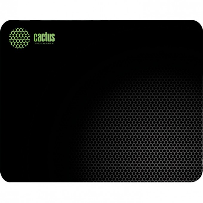 Коврик для мыши CACTUS BLACK MESH черный 300x250x3мм CS-MP-D02M