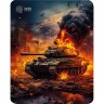 Коврик для мыши CACTUS BURNING TANK 300x250x3мм cs-mp-d04m