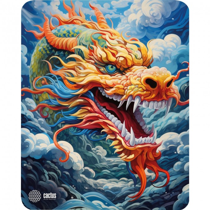 Коврик для мыши CACTUS COLORFUL DRAGON 400x300x3мм cs-mp-pro08xl Коврик для мыши CACTUS COLORFUL DRAGON 400x300x3мм cs-mp-pro08xl