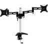 Кронштейн для мониторов CACTUS серебристый 13"-27" макс.8кг настольный поворот и наклон CS-VM-D08-AL