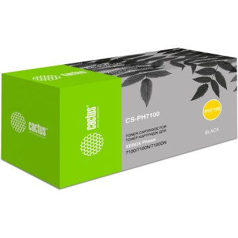 Лазерный картридж CACTUS CS-PH7100BK (106R02612) для Xerox Phaser 7100, 7100dn, 7100n, черный, 5 000 стр.