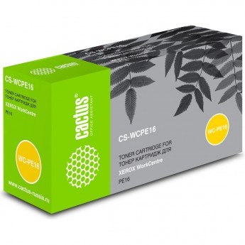 Лазерный картридж CACTUS CS-WCPE16 (113R00667) для Xerox WorkCentre pe16, pe16e, черный, 3 500 стр.