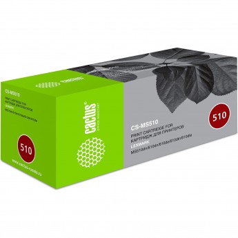 Лазерный картридж CACTUS CS-MS510 (50F1U00, 50F4U00, 50F2U00) для Lexmark MS 510dn, 610dn, 610de, 610dtn, 610dte, черный, 20 000 стр.