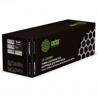 Лазерный картридж CACTUS CS-C069BK для Canon i-SENSYS MF752Cdw MF752, MF754Cdw MF754 1'900 стр черный Лазерный картридж CACTUS CS-C069BK для Canon i-SENSYS MF752Cdw MF752, MF754Cdw MF754 1'900 стр черный