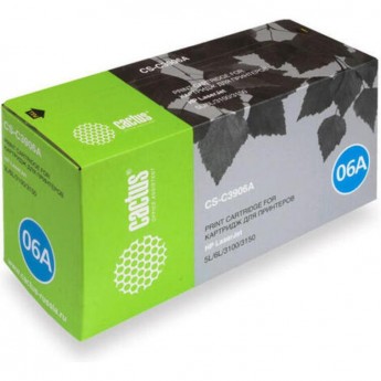 Лазерный картридж CACTUS CS-C3906AR (HP 06A) для HP LaserJet 5L, 6L, 3100, 3100SE, 3100Xi, 3150, 3150 AiO, 3150se AiO, 3150xi AiO, черный, 2 500 стр.