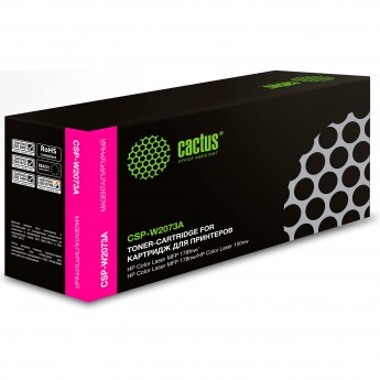 Лазерный картридж CACTUS CSP-W2073A (HP 117A) для HP Color Laser 150a, 150nw, 178nw MFP, 179fnw MFP, пурпурный, 700 стр.