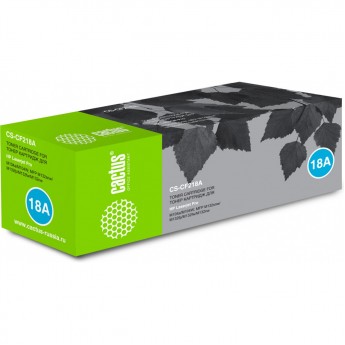 Лазерный картридж CACTUS CS-CF218A (HP 18A) для HP LaserJet M104a Pro, M104w Pro, M132a Pro, M132fn Pro, M132fw Pro, M132nw Pro, черный, 1 400 стр.