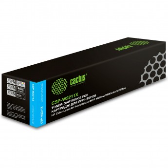 Лазерный картридж CACTUS CSP-W2211X (HP 207X) для HP M255, MFP M282, M283, голубой, 2 450 стр.