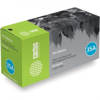 Лазерный картридж CACTUS CS-CB435A (HP 35A) для HP LaserJet P1002, P1002w, P1002wl, P1005, P1006, P1007, P1008, P1009, черный, 1 500 стр. Лазерный картридж CACTUS CS-CB435A (HP 35A) для HP LaserJet P1002, P1002w, P1002wl, P1005, P1006, P1007, P1008, P1009, черный, 1 500 стр.