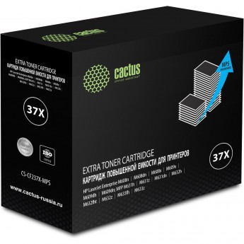 Лазерный картридж CACTUS CS-CF237X-MPS (HP 37X) для HP LaserJet m608dn, m608n, m608x, m609dn, m609x, m631dn, m632fht, m632h, m632z, черный, увеличенной емкости, 50 000 стр.