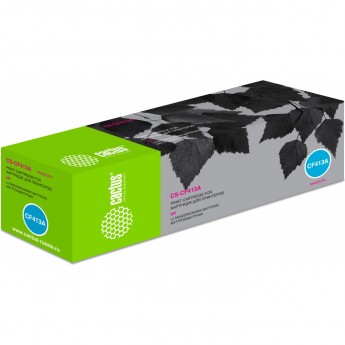 Лазерный картридж CACTUS CS-CF413A (HP 410A) для HP Color LaserJet M377, M377dw, M452 Pro, M477, M477fdn, M477fdw, M477fnw, пурпурный, 2 300 стр. Лазерный картридж CACTUS CS-CF413A (HP 410A) для HP Color LaserJet M377, M377dw, M452 Pro, M477, M477fdn, M477fdw, M477fnw, пурпурный, 2 300 стр.