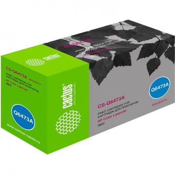 Лазерный картридж CACTUS CS-Q6473A (HP 502A) для HP Color LaserJet 3600, 3600dn, 3600n, пурпурный, 4 000 стр. Лазерный картридж CACTUS CS-Q6473A (HP 502A) для HP Color LaserJet 3600, 3600dn, 3600n, пурпурный, 4 000 стр.