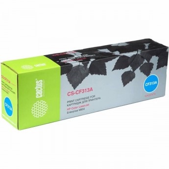 Лазерный картридж CACTUS CS-CF313A (HP 826A) для HP Color LaserJet M855 Enterprise, M855dn (A2W77A), M855xh (A2W78A), M855x+ (A2W79A), M855x+ NFC Enterprise, пурпурный, 31 500 стр.