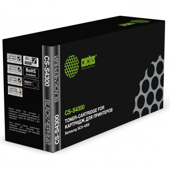 Лазерный картридж CACTUS CS-S4300 (MLT-D109S) для Samsung SCX4300, черный, 2 000 стр. Лазерный картридж CACTUS CS-S4300 (MLT-D109S) для Samsung SCX4300, черный, 2 000 стр.