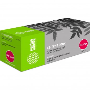 Лазерный картридж CACTUS CS-TK5150BK (TK-5150K) для Kyocera Ecosys M6035cidn, P6035cdn, M6535cidn, черный, 12 000 стр. Лазерный картридж CACTUS CS-TK5150BK (TK-5150K) для Kyocera Ecosys M6035cidn, P6035cdn, M6535cidn, черный, 12 000 стр.