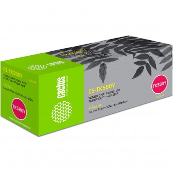 Лазерный картридж CACTUS CS-TK580Y (TK-580Y) для принтеров Kyocera Mita P6021 Ecosys, P6021cdn Ecosys, Mita FS C5150, C5150dn, желтый, 2 800 стр. Лазерный картридж CACTUS CS-TK580Y (TK-580Y) для принтеров Kyocera Mita P6021 Ecosys, P6021cdn Ecosys, Mita FS C5150, C5150dn, желтый, 2 800 стр.
