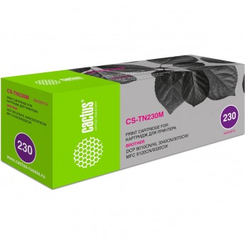 Лазерный картридж CACTUS CS-TN230M (TN-230M) для принтеров Brother HL 3040cn, HL 3070cw, DCP 9010cn, MFC 9120cn, пурпурный, 1 400 стр. Лазерный картридж CACTUS CS-TN230M (TN-230M) для принтеров Brother HL 3040cn, HL 3070cw, DCP 9010cn, MFC 9120cn, пурпурный, 1 400 стр.