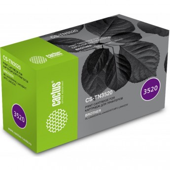 Лазерный картридж CACTUS CS-TN3520 (TN-3520) для Brother HL L6400dw, L6400dwt; Brother MFC L6900dw, L6900dwt, черный, 20 000 стр. Лазерный картридж CACTUS CS-TN3520 (TN-3520) для Brother HL L6400dw, L6400dwt; Brother MFC L6900dw, L6900dwt, черный, 20 000 стр.