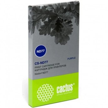 Матричный картридж CACTUS CS-ND77 (01750075146) для Nixdorf ND77, пурпурный