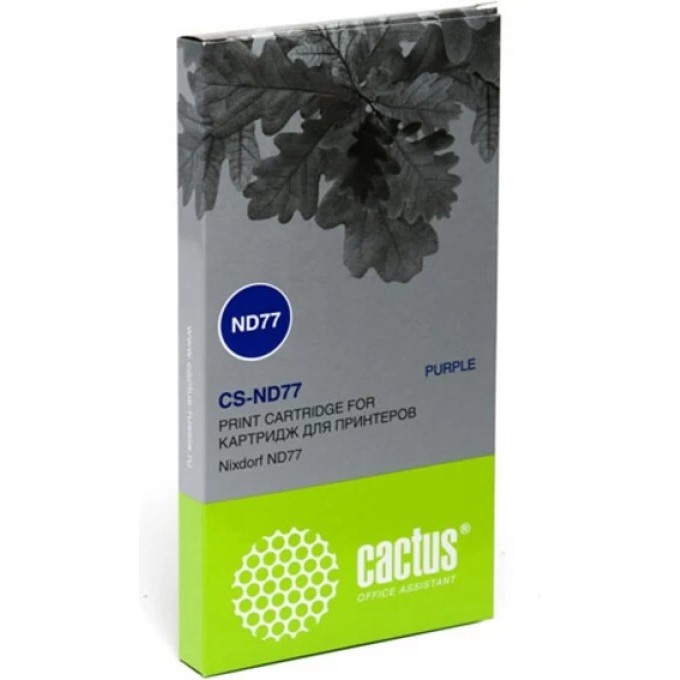 Матричный картридж CACTUS (01750075146) для Nixdorf ND77, пурпурный CS-ND77