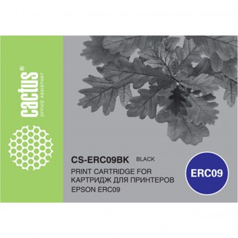 Матричный картридж CACTUS CS-ERC09BK для Epson ERC09, черный