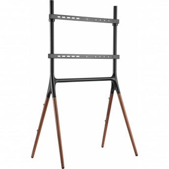 Подставка для телевизора CACTUS CS-ST1247BKWN 49"-70" 40кг напольный черный/орех