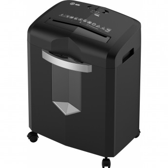 Шредер CACTUS CS-SH-15-20-4X35 P-4 перекрестный скрепки скобы пластиковые карты CD 15 листов 20л черный/серый